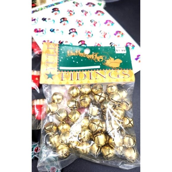 Assorted Christmas Craft & Gift Bundle With Activity Book Stickers Bells & More - Picture 9 of 10